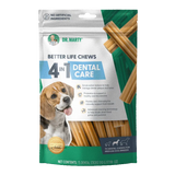 Package of Dr. Marty Better Life Chews 4 in 1 Dental Care for dogs