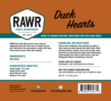RAWR Frozen Parts Department Food Toppers and Treats for Dogs and Cats