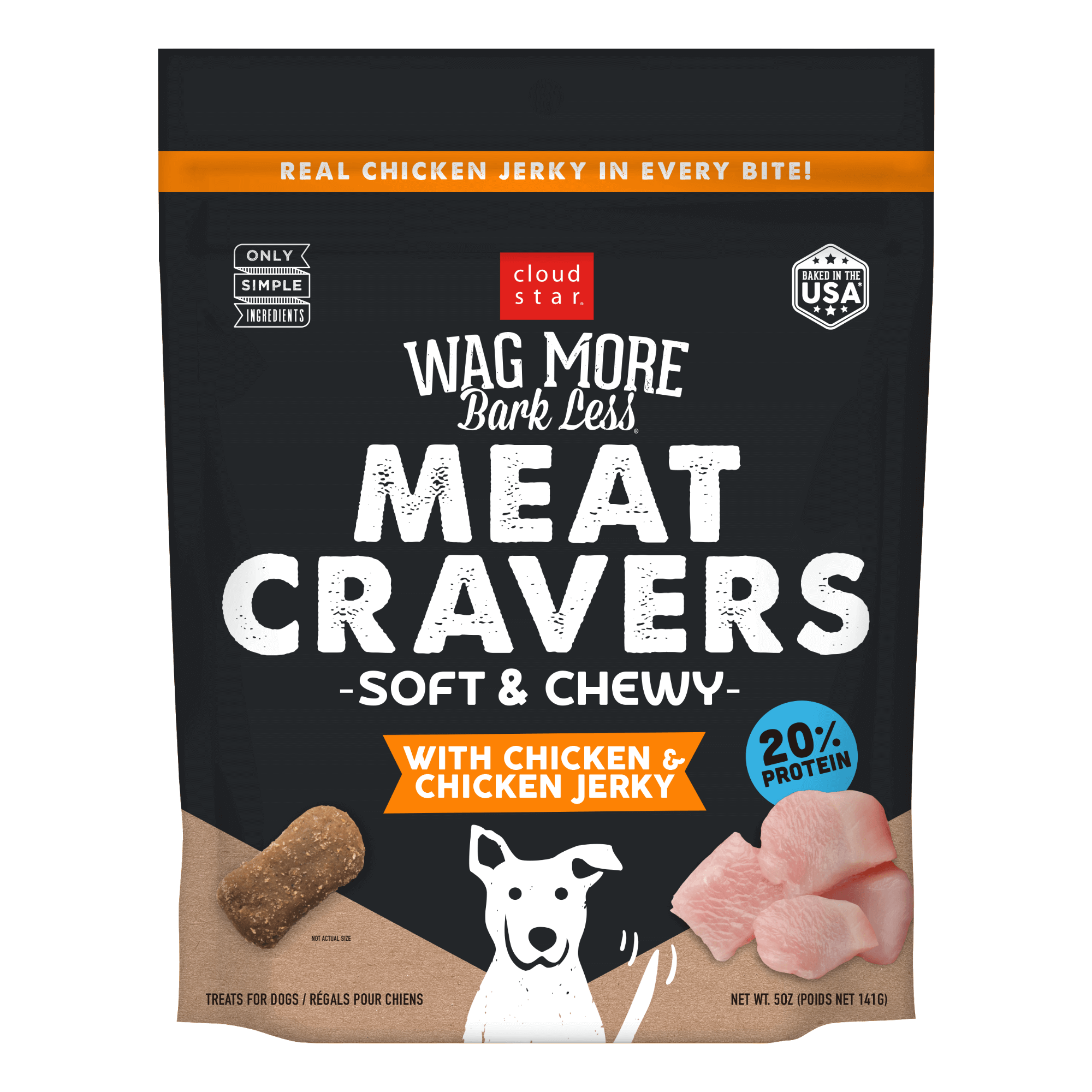 Cloud Star Wag More Bark Less Soft Chewy Meat Cravers Chicken Jerky cloud-star-wag-more-bark-less-soft-chewy-meat-cravers-chicken-jerky