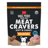 Cloud Star Wag More Bark Less Soft & Chewy Meat Cravers Chicken Jerky Dog Treats, 5oz