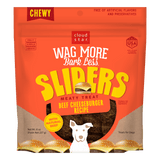 Cloud Star Wag More Bark Less Beef Cheeseburger Recipe Jerky Dog Treats, 8oz