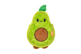 Growl Flip Floppz Plush Dog Toy, Green Avocado