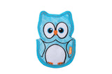 Growl Flip Floppz Plush Dog Toy, Blue Owl