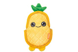 Growl Flip Floppz Plush Dog Toy, Yellow Pineapple