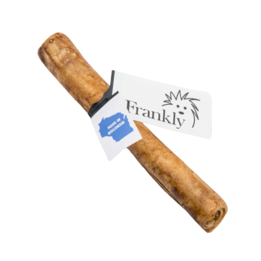 Frankly Pet Premium USA Retriever Roll Collagen Dog Chew, Peanut Butter Flavored 10-11"