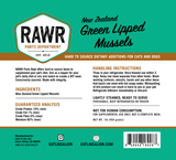 RAWR Frozen Parts Department Food Toppers and Treats for Dogs and Cats