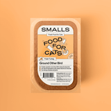 Smalls Fresh Human-Grade Gently Cooked Cat Food featuring Ground Other Bird with turkey.