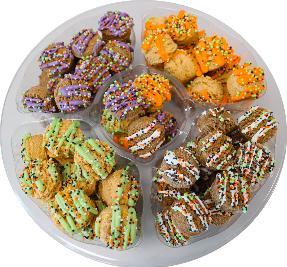 K9 Granola Factory Donut Shop Cookie Tray Dog Treats - Halloween