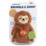 HuggleHounds HuggleSnuffles Snuggle & Zoom Durable Squeaky Interactive Dog Toy