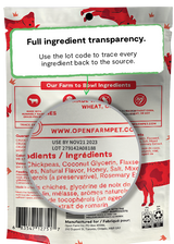 Open Farm Jerky Strips Grain Free Grass-Fed Beef Recipe, 5.6oz