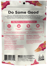 Open Farm Jerky Strips Grain Free Salmon Recipe Jerky Dog Treats, 5.6oz