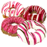 K9 Granola Factory Donut Shop Seasonal Donut For Dogs, Valentine's Day 2025