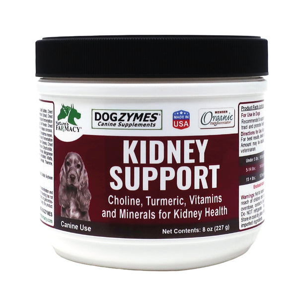 Nature's Farmacy Dogzymes Kidney Support Supplement For Dogs, 1lb ...