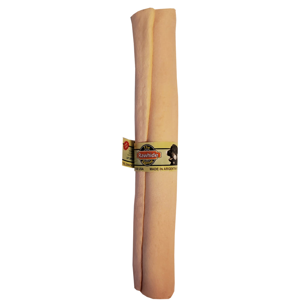 The Rawhide Express Vanilla Flavored Rawhide Retreiver Stick Dog Chew