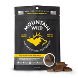 Mountain Wild 100% Free Roaming Elk & Deer Jerky Dog Treats, 8oz