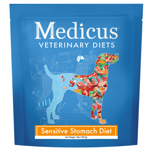 Medicus Veterinary Diets Sensitive Stomach Diet Freeze Dried Dog Food, 32oz