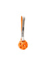 N GAGE Active Handler Regular Interactive Rubber Dog Toy, Orange