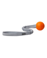 N GAGE Hydro Bungee Handler Interactive Rubber Dog Toy, Orange