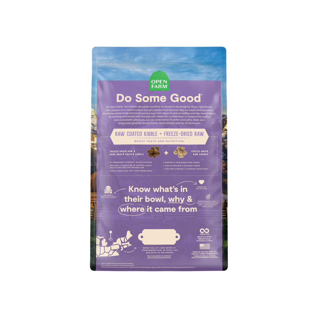 Open Farm RawMix Large Breed Grain & Legume Free Dry Dog Food