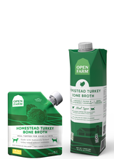 Open Farm Homestead Turkey Bone Broth Dog Food Topper