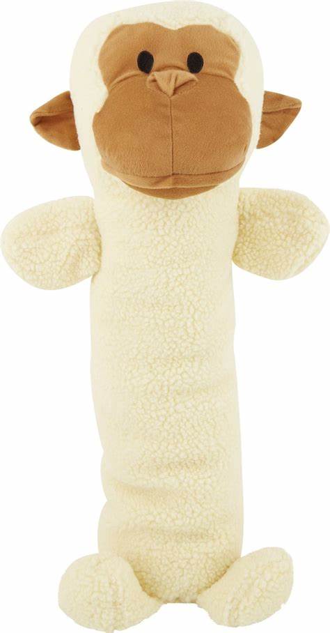 Petlou Monkey Stick Plush Dog Toy, 26"