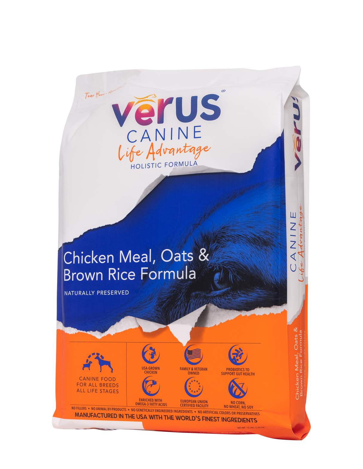 Verus Canine Life Advantage Chicken Meal & Brown Rice Formula Dry Dog Food