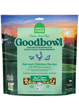 Open Farm GoodBowl Harvest Chicken Recipe Freeze Dried Raw Dog Food Topper