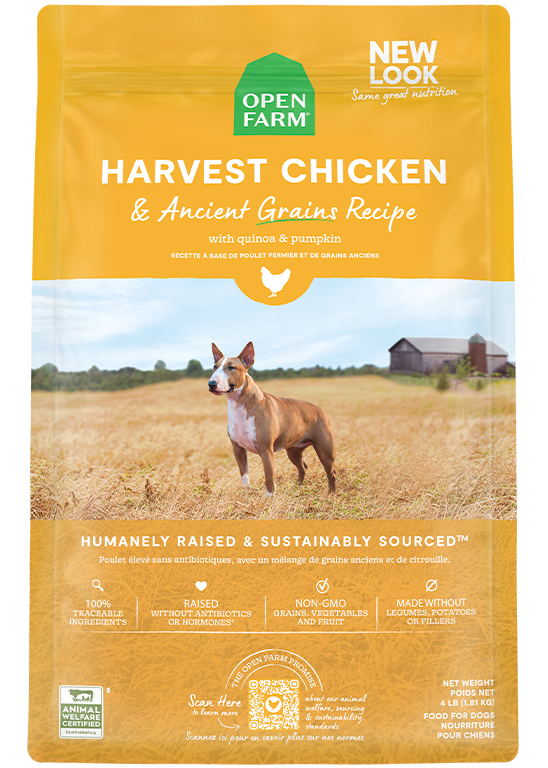 Open Farm Harvest Chicken and Ancient Grains Dry Dog Food