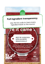 Open Farm Grass-Fed Beef and Ancient Grains Dry Dog Food