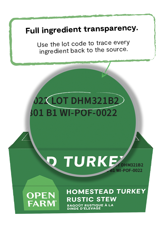 Open Farm Homestead Turkey Rustic Stew Wet Dog Food, 12/12.5oz