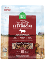 Open Farm Grass-Fed Beef Recipe Freeze Dried Raw Dog Food