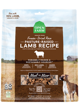 Open Farm Pasture-Raised Lamb Recipe Freeze Dried Raw Dog Food