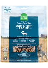 Open Farm Surf & Turf Recipe Freeze Dried Raw Dog Food