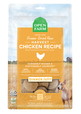Open Farm Harvest Chicken Patties Freeze Dried Raw Dog Food