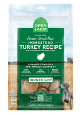 Open Farm Homestead Turkey Patties Freeze Dried Raw Dog Food