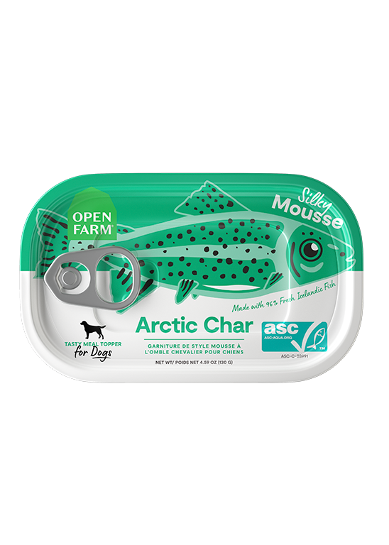 Open Farm Artic Char Fish Food Topper For Dogs, 12/4.59oz
