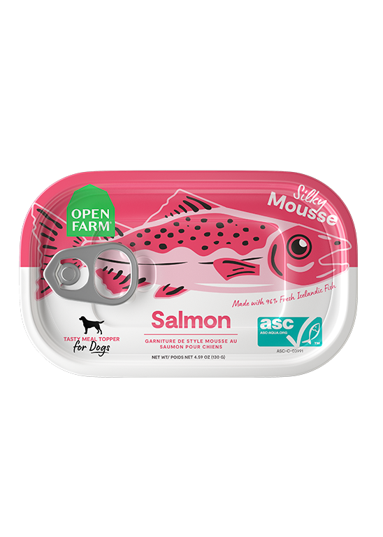 Open Farm Salmon Fish Food Topper For Dogs, 12/4.59oz