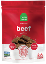 Open Farm Dehydrated Beef Jerky Dog Treat, 4.5oz