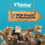 Palz&Co Fishdog Salmon Skin Cube Treats, 2.5oz