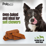 Palz&Co Moodog Beef Jerky Dog Treats, 10pk