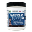 Dogzymes Pancreas Support supplement container on a white background