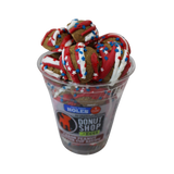 K9 Granola Factory Donut Shop Donut Holes For Dogs, Patriotic Carob Candy Crunch, 15ct