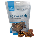 BarkNBig USA Pig Ear Strip Dog Treat, 12ct