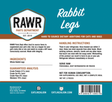 RAWR Frozen Parts Department Food Toppers and Treats for Dogs and Cats