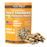 The Real Meat Company Air Dried Chicken Jerky Tiny Trainers Dog Treats, 5oz