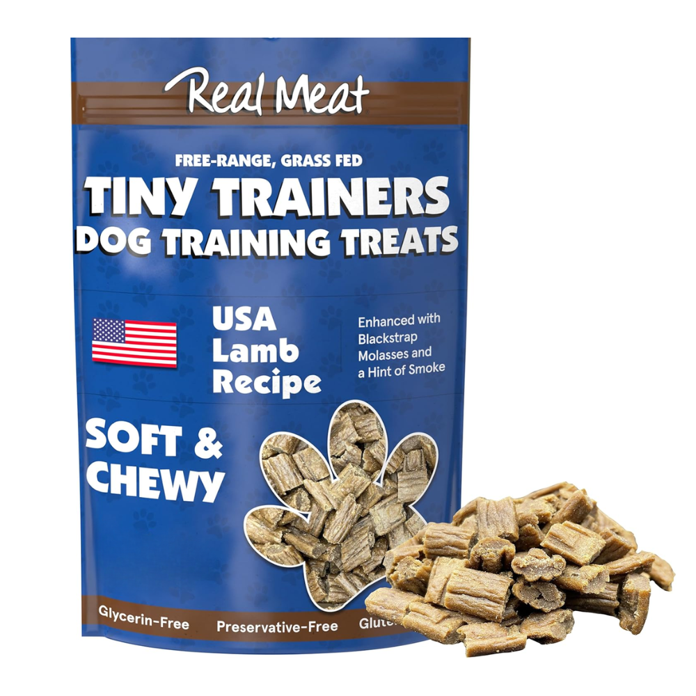 The Real Meat Company Air Dried Lamb Jerky Tiny Trainers Dog Treats, 5oz