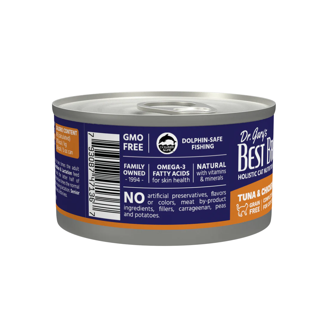 Dr Gary's Best Breed Tuna & Chicken Canned Cat Food