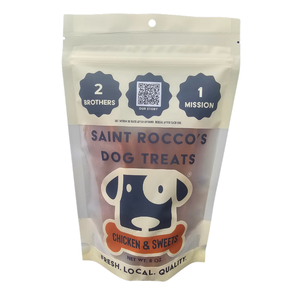 Saint Rocco's USA Chicken & Sweets Recipe Jerky Dog Treats