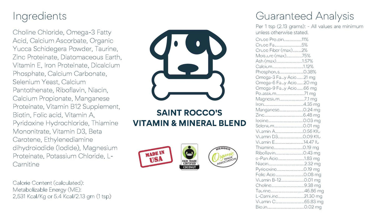 Saint Rocco's Gently Cooked Frozen Dog Food Entrees, 12/1lb