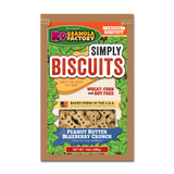K9 Granola Factory Simply Biscuits Peanut Butter Blueberry Dog Treats, Medium